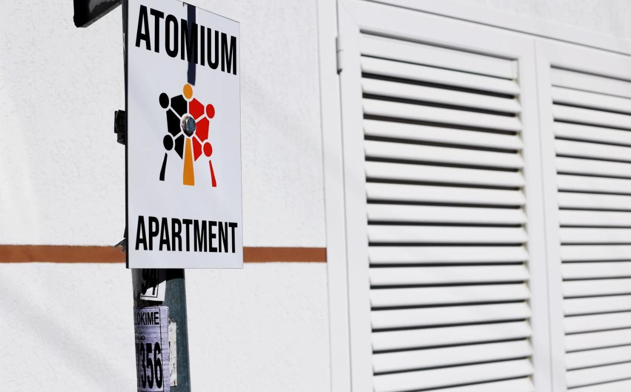 Atomium Apartments Tirana Exteriör bild